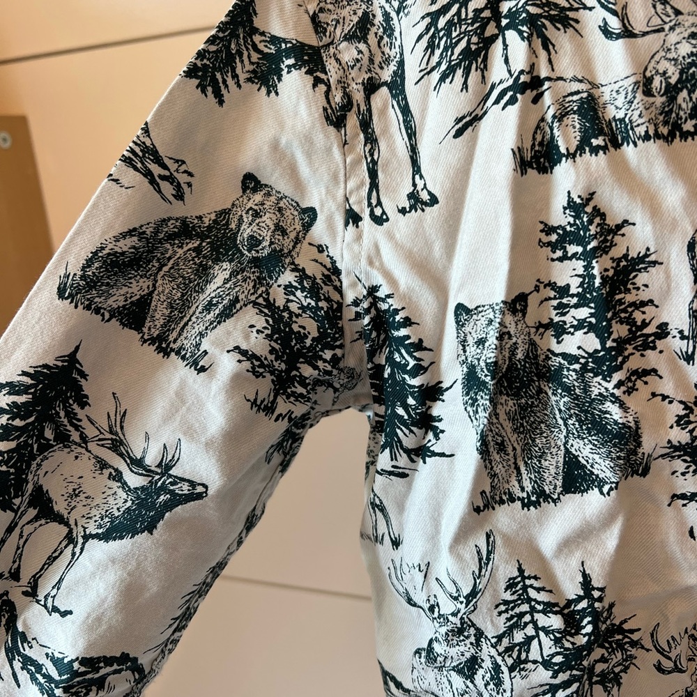 Tea collection boys button down shirt size 6